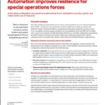 Automation improves resilience for special operations forces