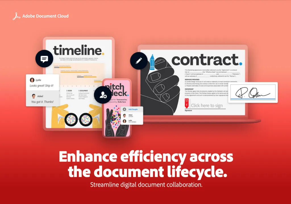 Enhance efficiency across the document lifecycle