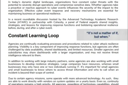 Enhancing Cyber Event Recovery: From Chaos to Control