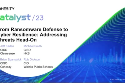 From Ransomware Defense to Cyber Resilience: Addressing Threats Head-On