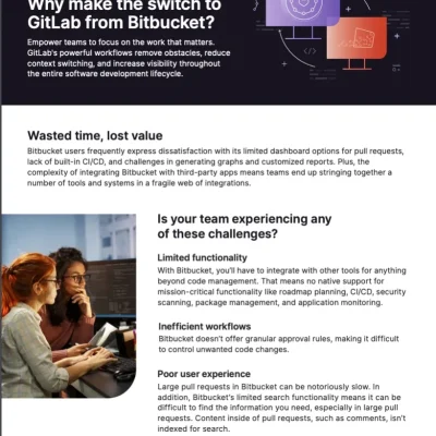 Why make the switch to GitLab from Bitbucket