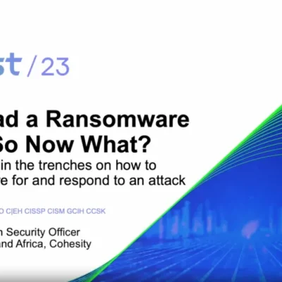 You’ve Had a Ransomware Attack… So Now What?