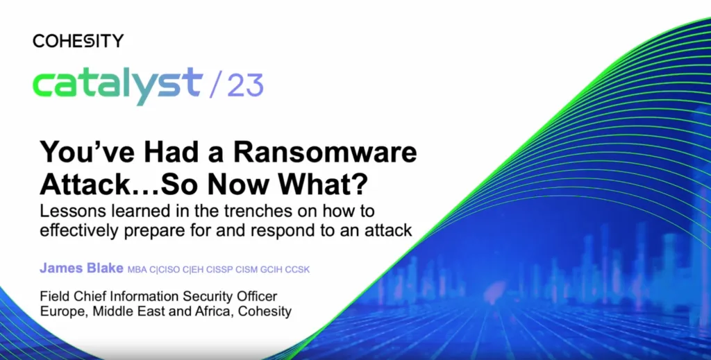 You’ve Had a Ransomware Attack… So Now What?