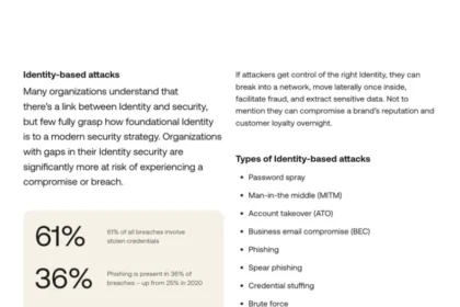 How to protect your organization from Identity-based attacks