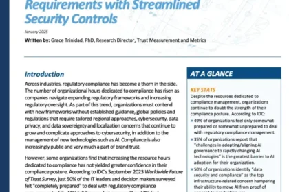 Navigating Evolving Compliance Requirements with Streamlined Security Controls