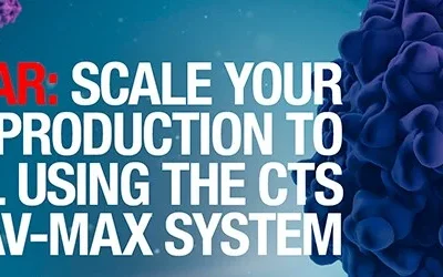 Scaling AAV production from 30mL to 1,000 L bioreactors for clinical applications