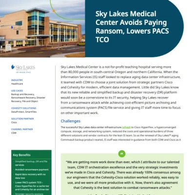 Case Study: How Sky Lakes Medical Beat Ransomware