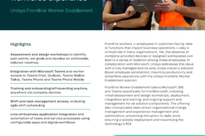 Streamline and supercharge your frontline worker experience