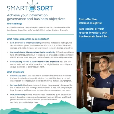 Take control of your records inventory and achieve your IG and business objectives