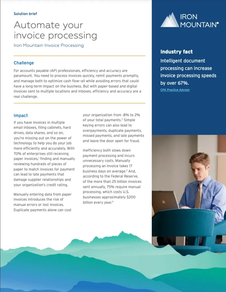 Automate your invoice processing
