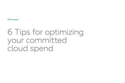 Getting Creative – about how you Approach your Committed Cloud Spend