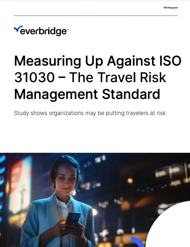 Measuring Up Against ISO 31030 – The Travel Risk Management Standard