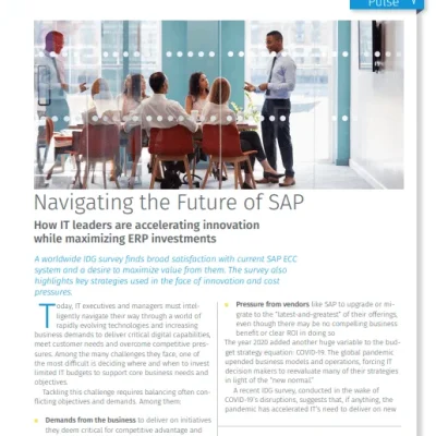 NAVIGATING YOUR SAP FUTURE