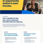 Payment processing done right: Open the door to opportunity before it even knocks.