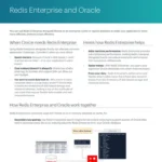 Quick Guide: Redis Enterprise and Oracle