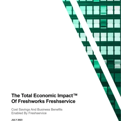 Freshservice delivered a 356% ROI according to Forrester study