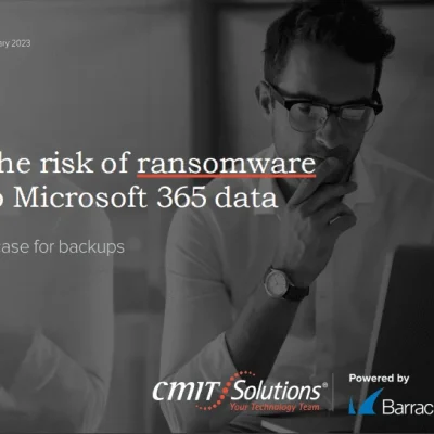 The Risk of Ransomware to Microsoft 365 Data