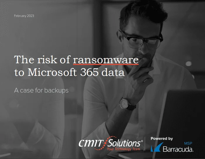 The Risk of Ransomware to Microsoft 365 Data