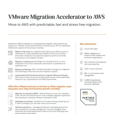 VMware Migration Accelerator to AWS