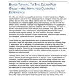 Upgrading customer experience with a cloud-first approach