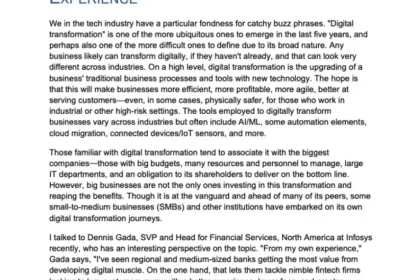 Upgrading customer experience with a cloud-first approach