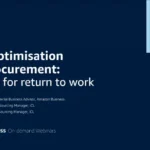 Cost optimisation for procurement: Savings for return to work