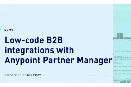 Low-Code B2B Integrations with Anypoint Partner Manager