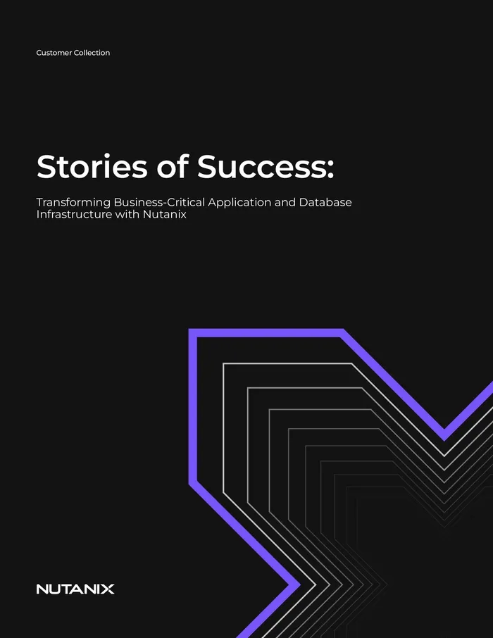 Stories of Success: Transforming BCA & DatabaseInfrastructure with Nutanix