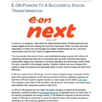 A story of successful digital transformation