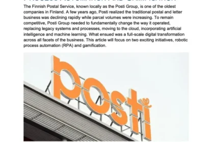 Finnish Posti Group Ltd. — Track. Adapt. Reinvent.