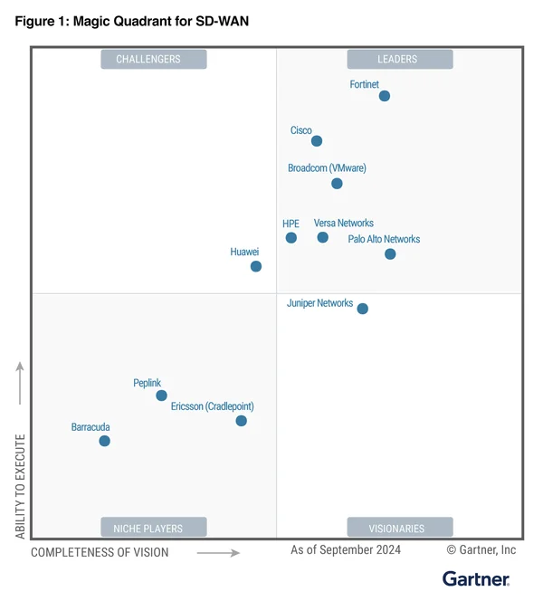 A 5X Leader in SD-WAN