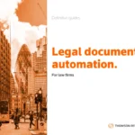 Document automation for law firms: The definitive guide