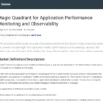 Magic Quadrant for Application Performance Monitoring and Observability