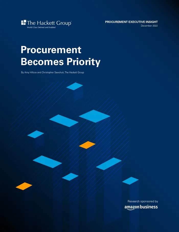 Procurement becomes priority