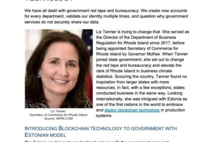 Blockchain: The new way of doing business in Rhode Island