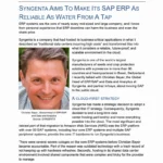 Scaling to the cloud with a reliable SAP ERP