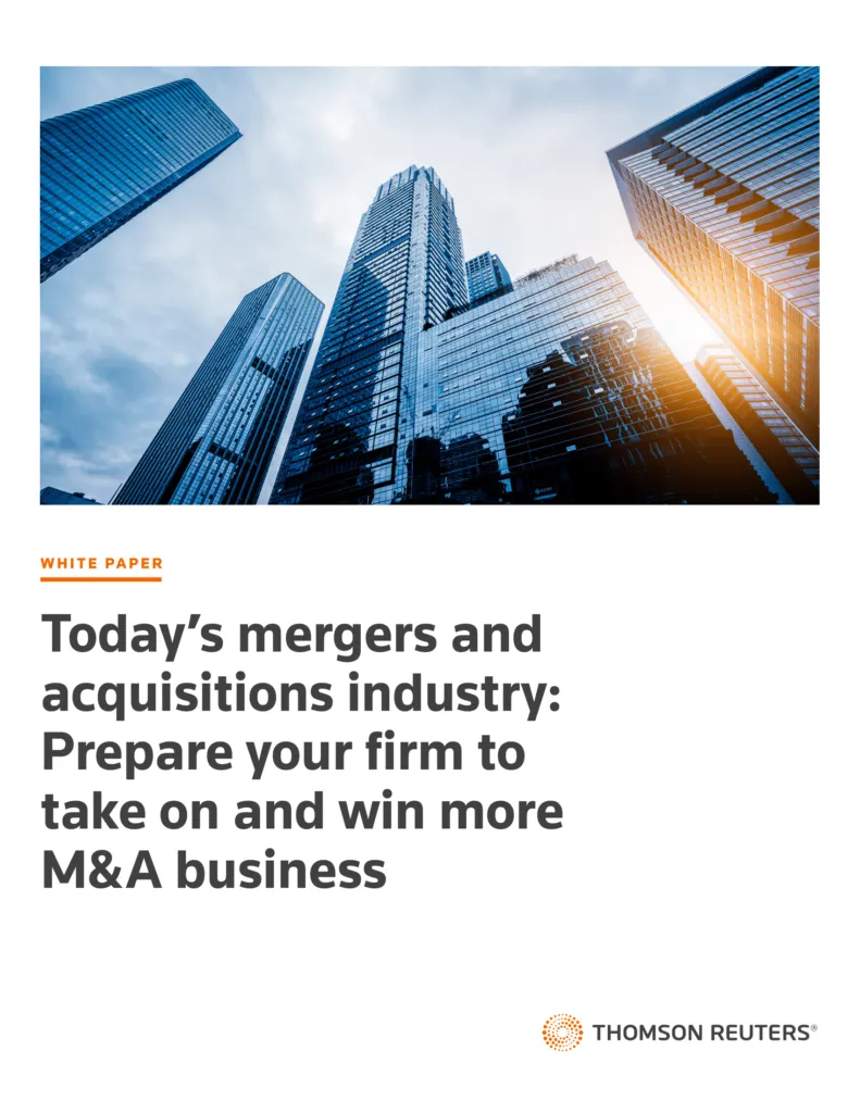 Today’s M&A industry: Prepare to win more business