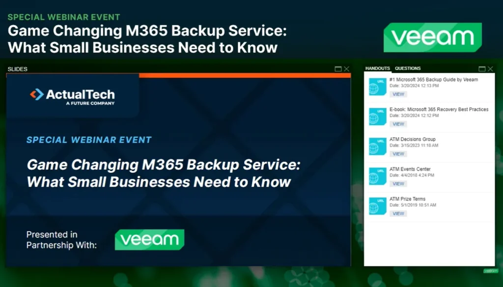 Game Changing M365 Backup Service: What Small Business Need to Know
