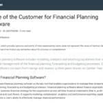 Gartner Voice of the Customer: Financial Planning Software