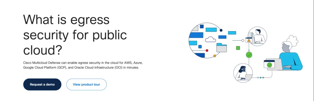 What is egress security for public cloud?