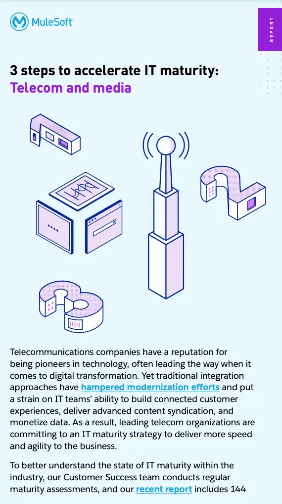 3 steps to accelerate IT maturity in telecom and media