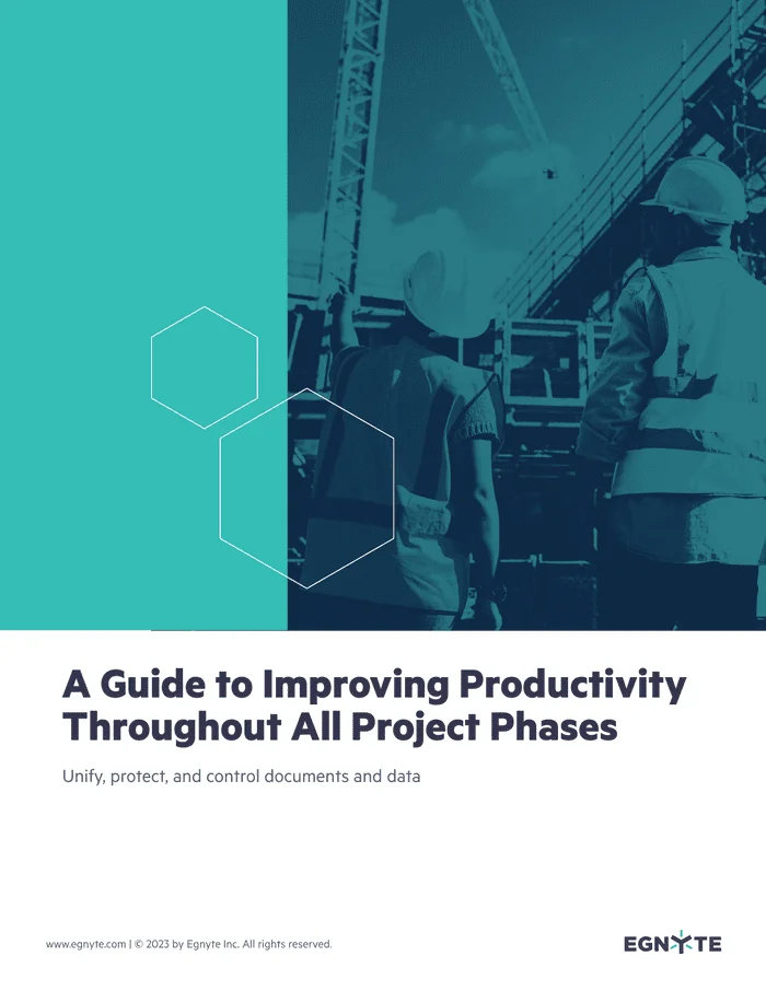 A Guide To Improving Productivity Through All Project Phases