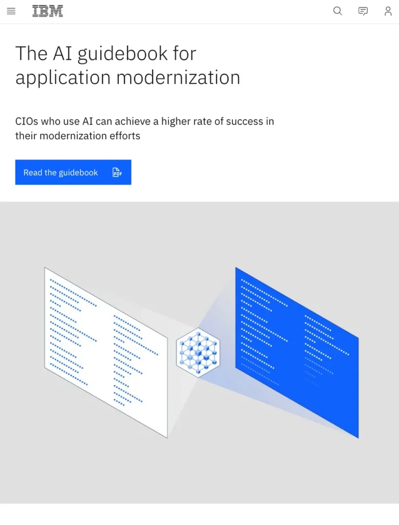 AI Academy guidebook: Put AI to work in application modernization
