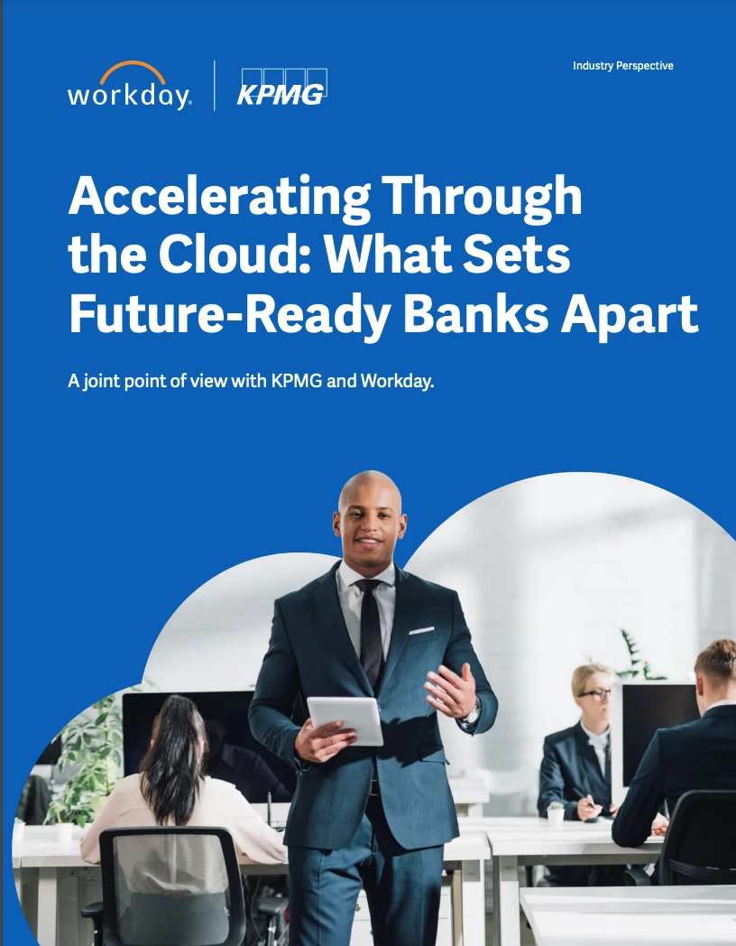 Accelerating through the cloud: what sets future-ready banks apart.