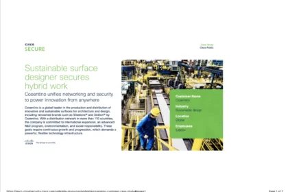 Cosentino Case Study