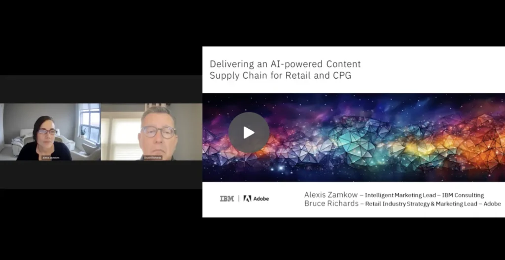 Delivering an AI-powered content supply chain for retail and CPG