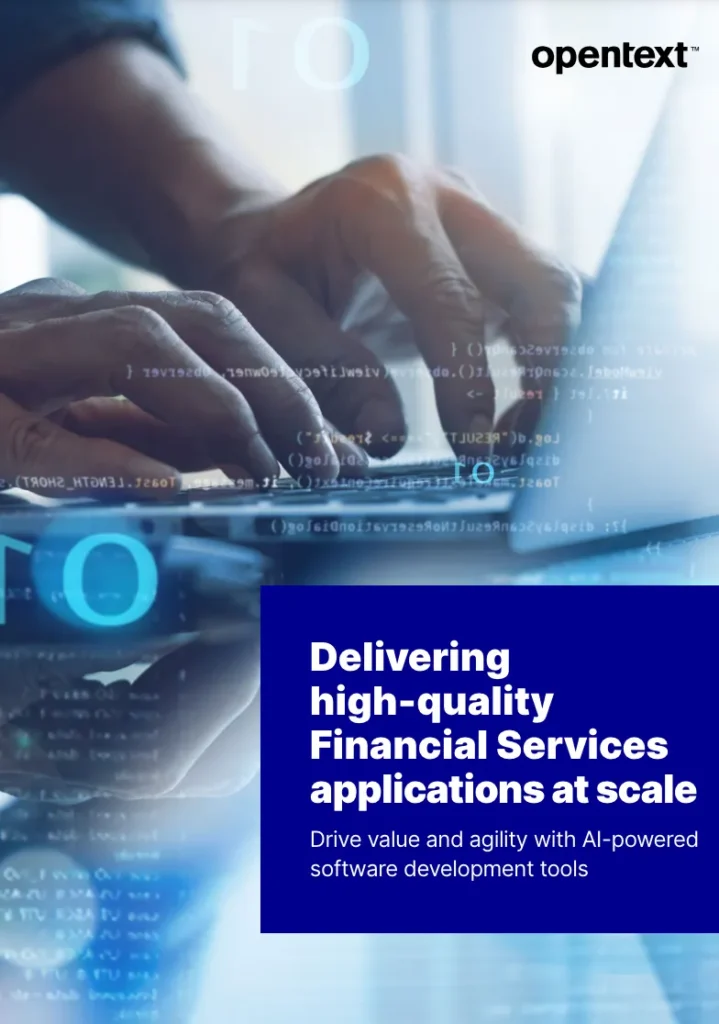 Delivering high-quality Financial Services applications at scale