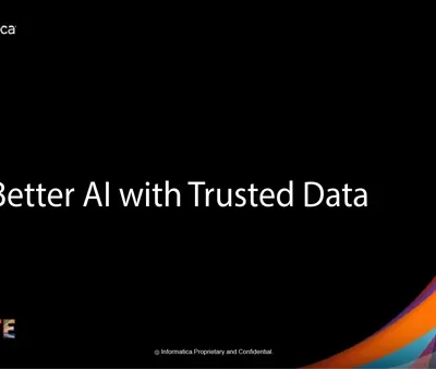 Drive Better AI with Trusted Data