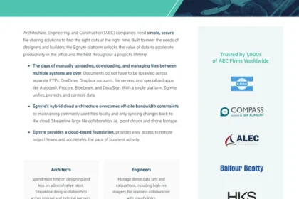 Egnyte for AEC – One Platform to Unify, Protect, and Control Documents