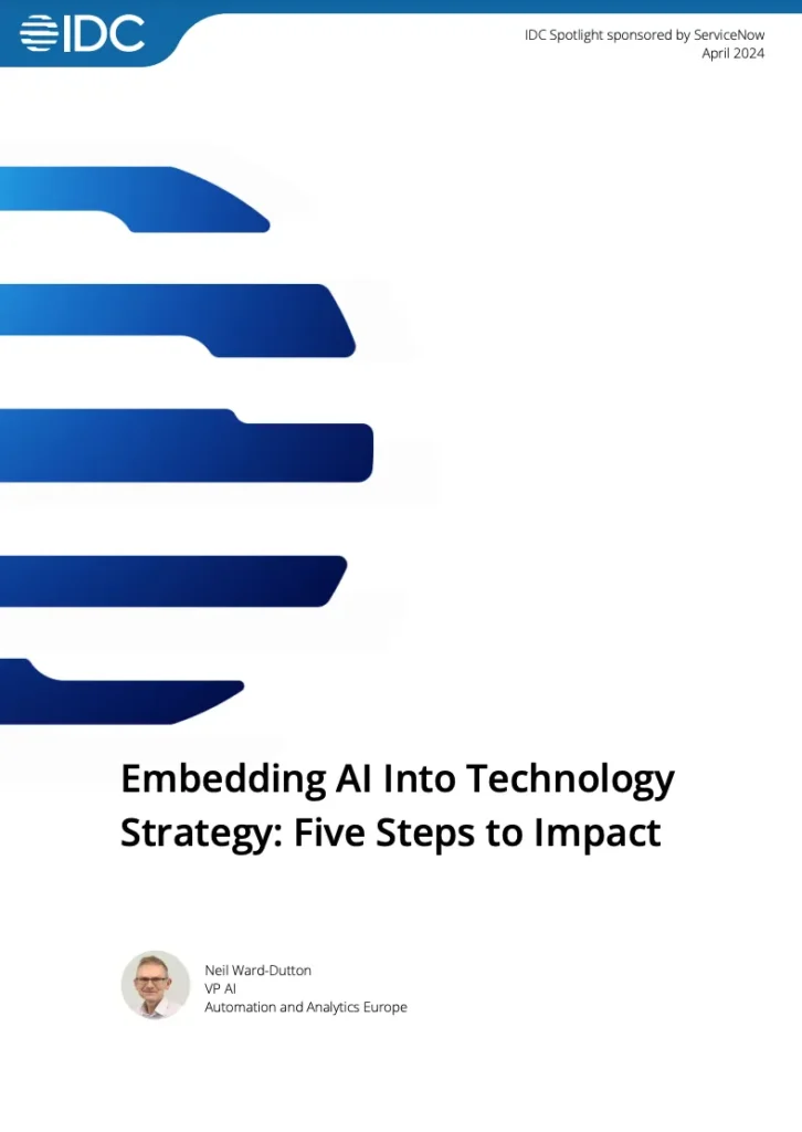 Embedding AI Into Technology Strategy: Five Steps to Impact